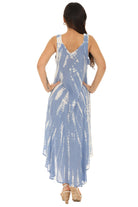 Tie Dye Sleeveless Long Sundress - Shoreline Wear, Inc.