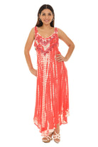 Tie Dye Sleeveless Long Sundress - Shoreline Wear, Inc.