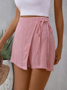 Tied High Waist Skort - Charming Charlie