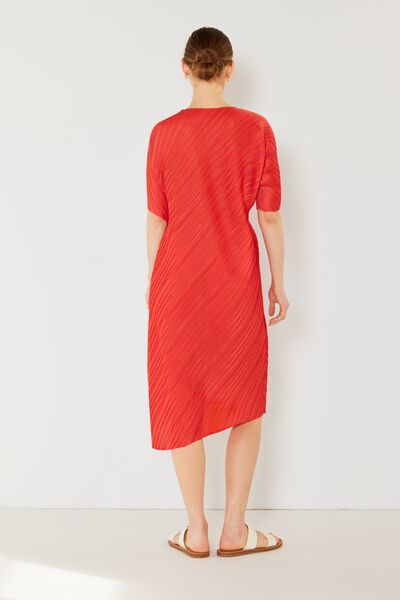 Marina West Swim Pleated Dolman Sleeve Dress - Charming Charlie