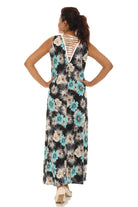 Floral Print Sleeveless Maxi Dress - Shoreline Wear, Inc.