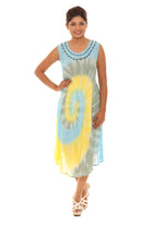 Tie Dye Rayon Sundress - Shoreline Wear, Inc.