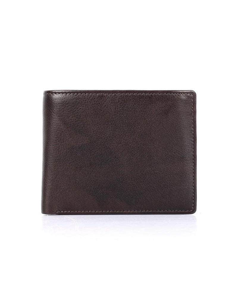 Men's RFID Leather Bifold Wallet with Coin Pocket - karlahanson.com
