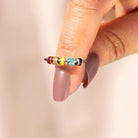 925 Sterling Silver Oil Drip Ring - Charming Charlie