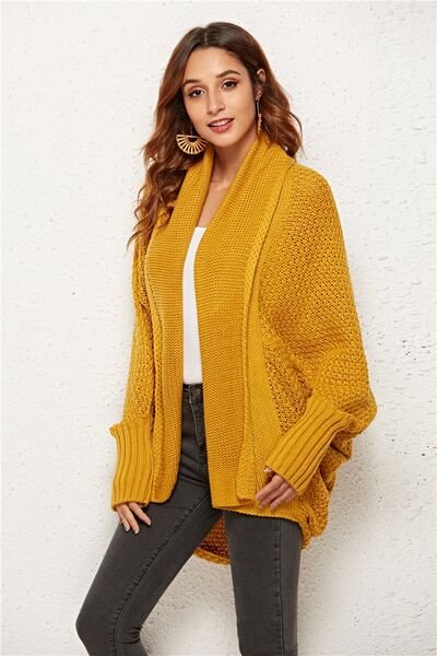 Open Front Batwing Sleeve Cardigan – Charming Charlie