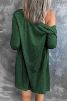 Button Up Long Sleeve Cover Up - Charming Charlie