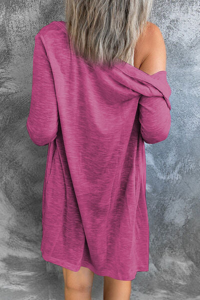 Button Up Long Sleeve Cover Up - Charming Charlie