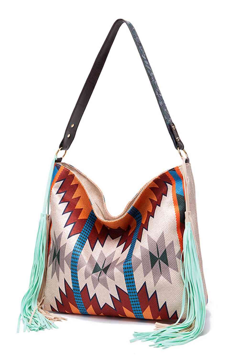 Geometric Canvas Tote Bag - Charming Charlie