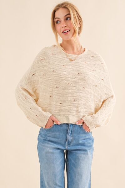 And The Why Dolman Sleeves Sweater - Charming Charlie