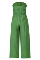 Tied Cutout Tube Wide Leg Jumpsuit - Charming Charlie
