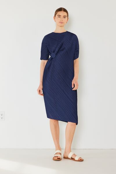 Marina West Swim Pleated Dolman Sleeve Dress - Charming Charlie