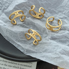Titanium Steel Double-Layered Ring - Charming Charlie