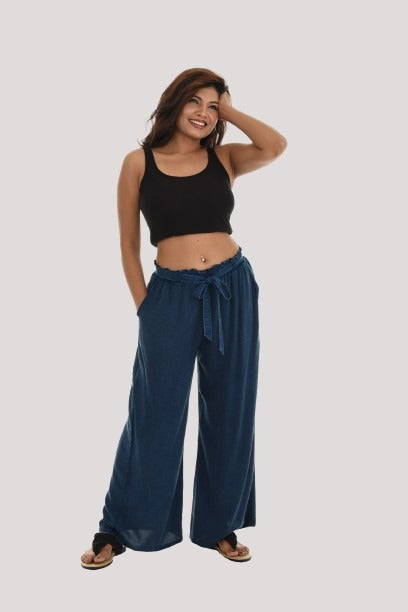 Mid-Rice Soft Wide Leg Women Pants - Shoreline Wear, Inc.