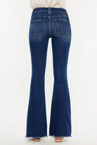 Kancan Cat's Whiskers Raw Hem Flare Jeans - Charming Charlie