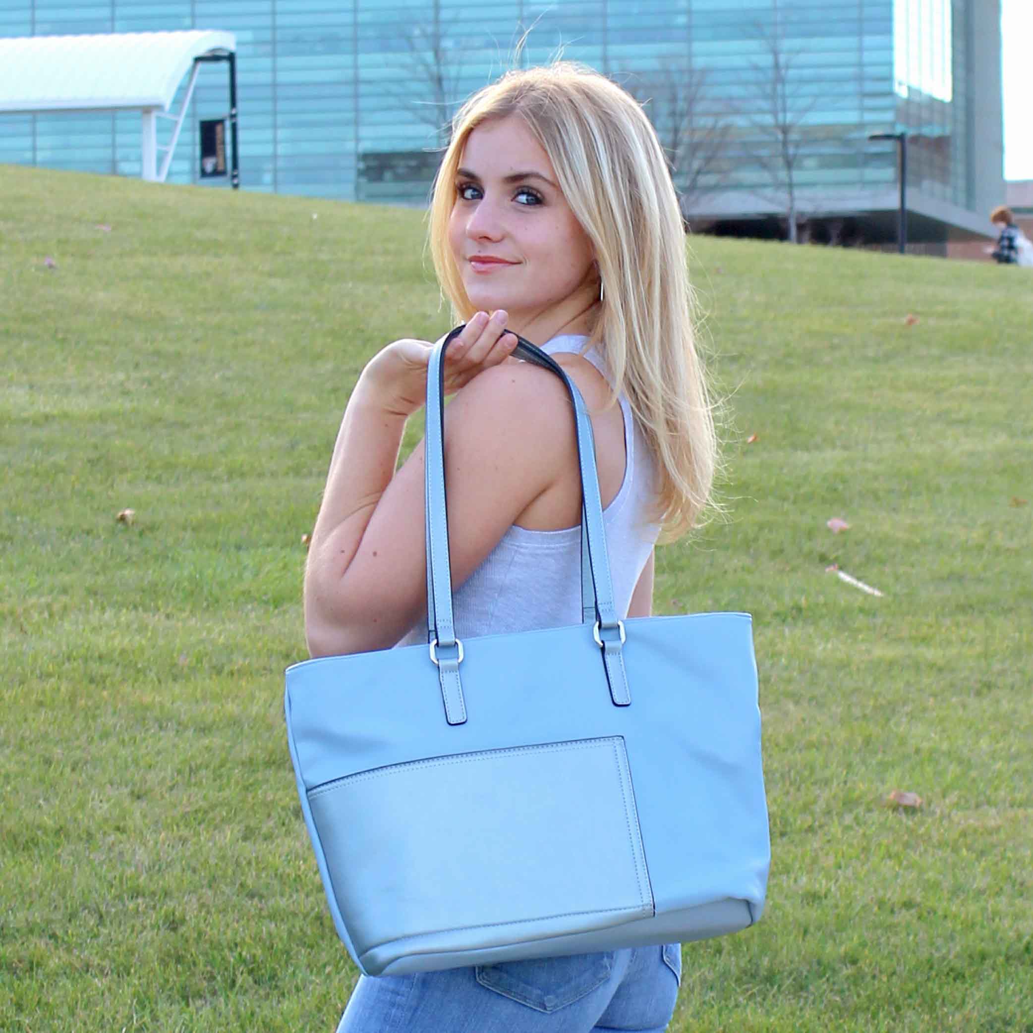 Green Alex Tote - Charming Charlie