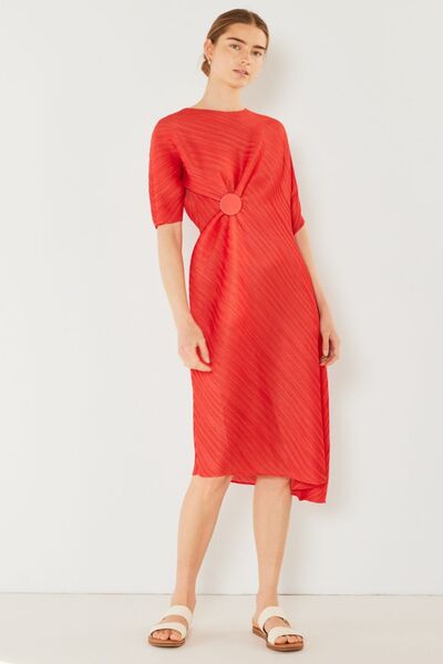 Marina West Swim Pleated Dolman Sleeve Dress  Charming Charlie