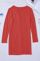 Button Up Long Sleeve Cover Up - Charming Charlie