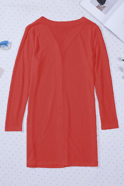 Button Up Long Sleeve Cover Up - Charming Charlie
