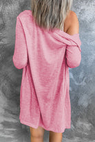 Button Up Long Sleeve Cover Up - Charming Charlie