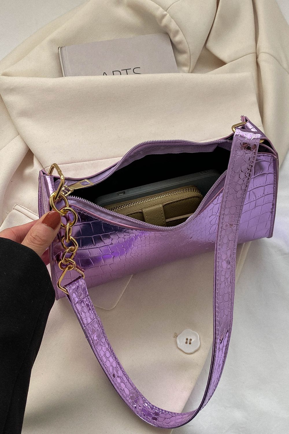 PU Leather Handbag – Charming Charlie
