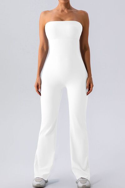 Sleeveless Straight Active Jumpsuit - Charming Charlie