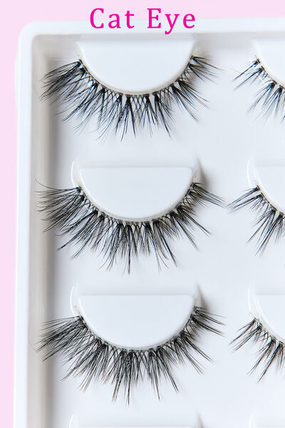 SO PINK BEAUTY Mink Eyelashes Variety Pack 5 Pairs