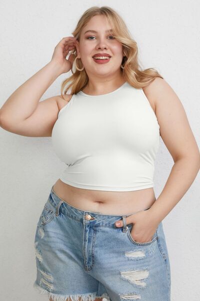 Basic Bae Full Size Round Neck Racerback Tank main image 1