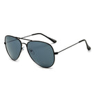 AARUS | 3025 - Unisex Classic Metal Teardrop Aviator Shades Sunglasses - Cramilo Eyewear - Stylish Trendy Affordable Sunglasses Clear Glasses Eye Wear Fashion