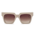 CAMDEN | S1068 - Women Retro Square Oversize Sunglasses - Cramilo Eyewear - Stylish Trendy Affordable Sunglasses Clear Glasses Eye Wear Fashion