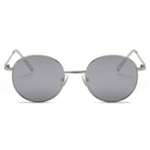 GENEVA | S2066 - Retro Vintage Metal Round Oval Circle Sunglasses - Cramilo Eyewear - Stylish Trendy Affordable Sunglasses Clear Glasses Eye Wear Fashion