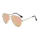 AARUS | 3025 - Unisex Classic Metal Teardrop Aviator Shades Sunglasses - Cramilo Eyewear - Stylish Trendy Affordable Sunglasses Clear Glasses Eye Wear Fashion