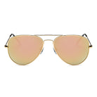 AARUS | 3025 - Unisex Classic Metal Teardrop Aviator Shades Sunglasses - Cramilo Eyewear - Stylish Trendy Affordable Sunglasses Clear Glasses Eye Wear Fashion