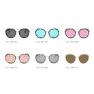 EMPORIA | CA14 - Retro Polarized Lens Circle Round Sunglasses - Cramilo Eyewear - Stylish Trendy Affordable Sunglasses Clear Glasses Eye Wear Fashion