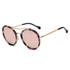 EMPORIA | CA14 - Retro Polarized Lens Circle Round Sunglasses - Cramilo Eyewear - Stylish Trendy Affordable Sunglasses Clear Glasses Eye Wear Fashion