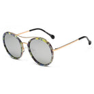 EMPORIA | CA14 - Retro Polarized Lens Circle Round Sunglasses - Cramilo Eyewear - Stylish Trendy Affordable Sunglasses Clear Glasses Eye Wear Fashion