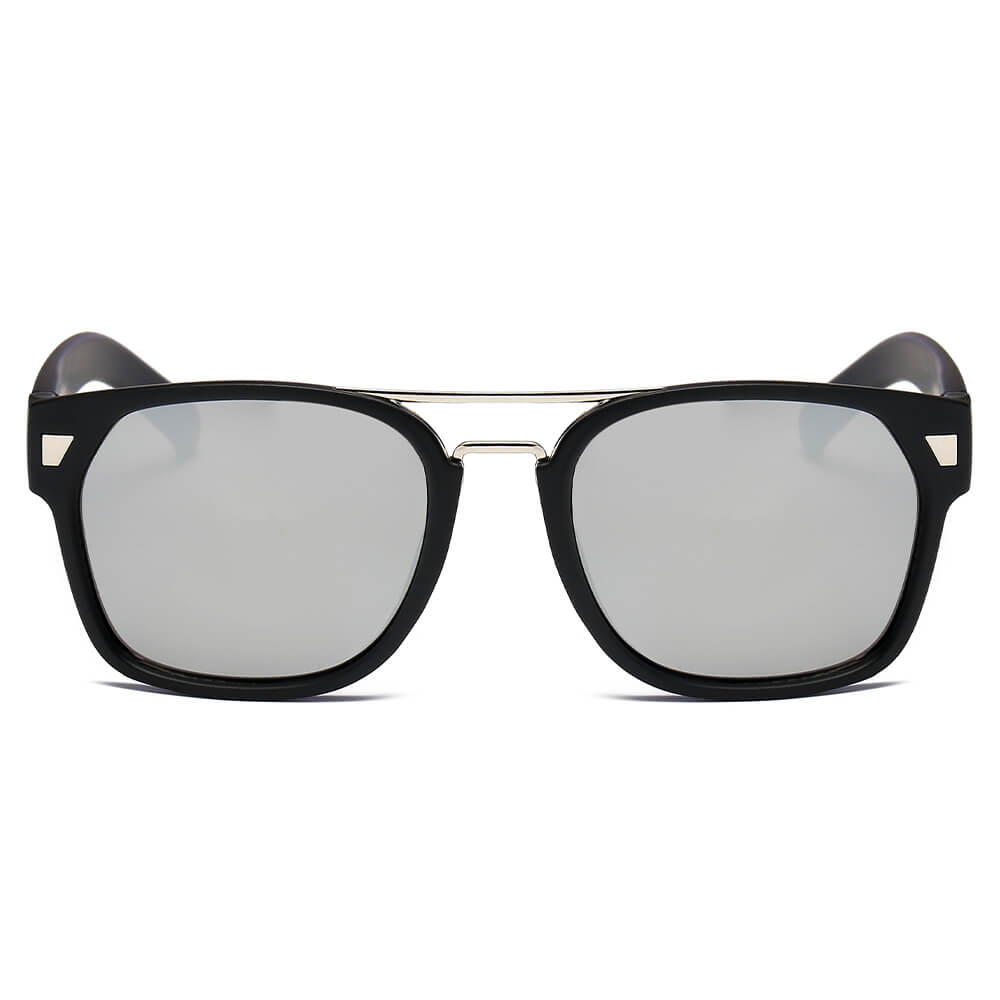 HINDMARSH | S1002 - Classic Retro Square Frame Fashion Sunglasses - Cramilo Eyewear - Stylish Trendy Affordable Sunglasses Clear Glasses Eye Wear Fashion