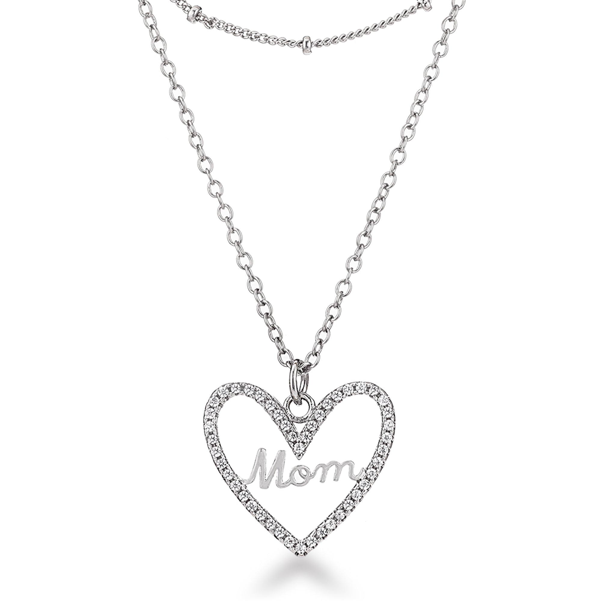 Layered mothers deals necklace