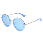 BARI | SHIVEDA PT28023 - Women Round Polarized Fashion Sunglasses - Cramilo Eyewear - Stylish Trendy Affordable Sunglasses Clear Glasses Eye Wear Fashion