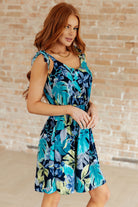 Post Cards From Far Away Floral Dress - Charming Charlie