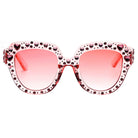 OCALA | S5003 - Women Round Cateye Rhinestone Fashion Sunglasses - Cramilo Eyewear - Stylish Trendy Affordable Sunglasses Clear Glasses Eye Wear Fashion