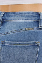 Kancan Full Size Cat's Whiskers High Waist Jeans - Charming Charlie