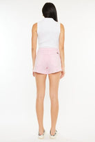 Kancan Raw Hem High Waist Denim Shorts - Charming Charlie