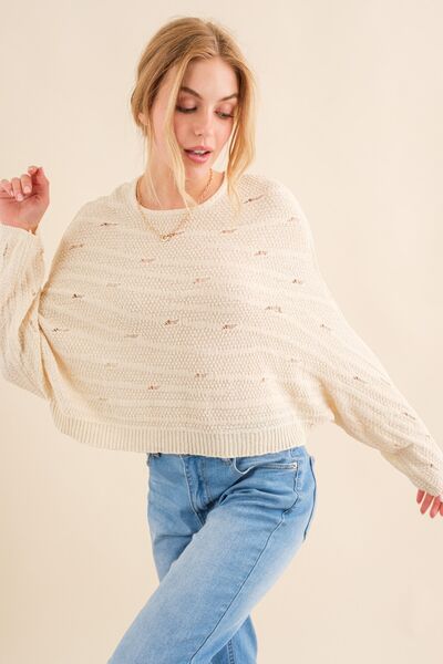 And The Why Dolman Sleeves Sweater - Charming Charlie