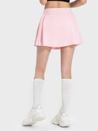 Pleated Detail Mid-Rise Waist Active Skirt - Charming Charlie