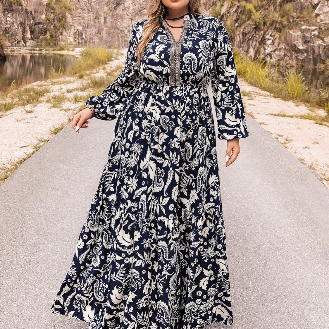 Plus Size Long Sleeve Maxi Dress Charming Charlie Plus Size Long Sleeve Maxi Dress Charming Charlie