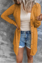 Button Up Long Sleeve Cover Up - Charming Charlie