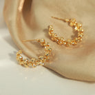 Titanium Steel C-Hoop Earrings - Charming Charlie