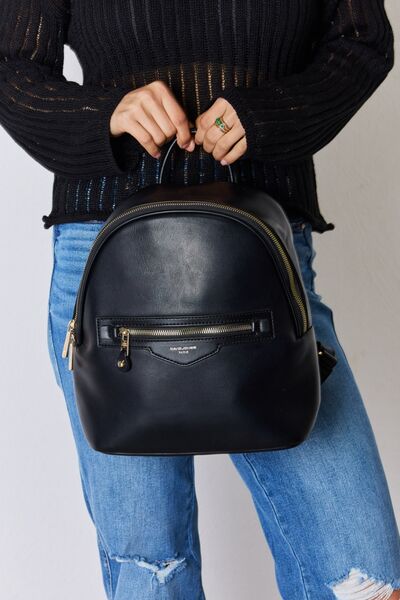 david jones fashion leather school bag backpack australia David Jones PU Leather Backpack