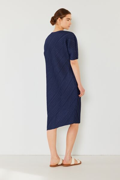 Marina West Swim Pleated Dolman Sleeve Dress - Charming Charlie