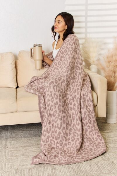 Barefoot Dreams CozyChic Leopard Stripe 2024 Throw Blanket